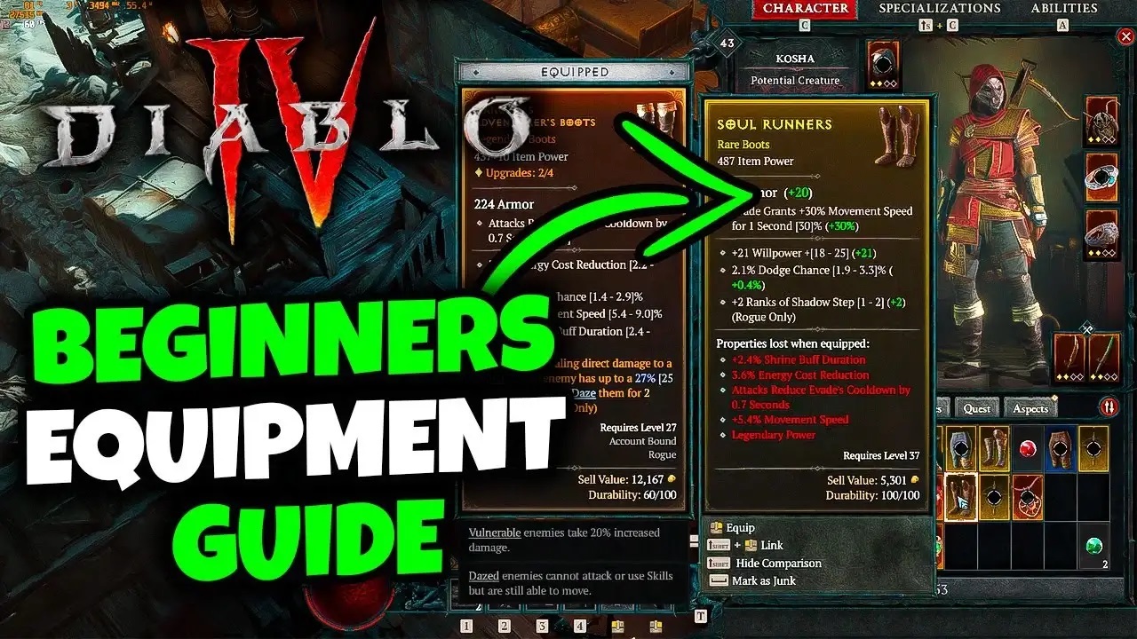 New Player Guide: What Should People Buy First in Diablo 4 (Gold, Gear, or Boosting)?